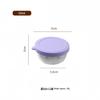 Portable Stainless Steel Sauce Cup with Leak-Proof Silicone Lid - Ideal for Outdoor Salads