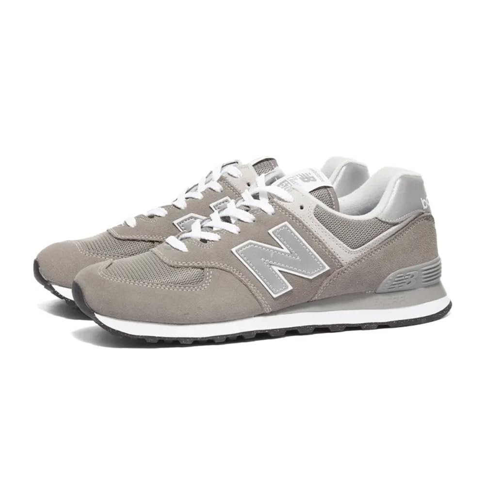 

Кроссовки New Balance ML574 для мужчин и больших размеров в наличии Размер Женский, Унисекс, (ML574EVG (Серый)-D, 26.0 см) [Использовал]