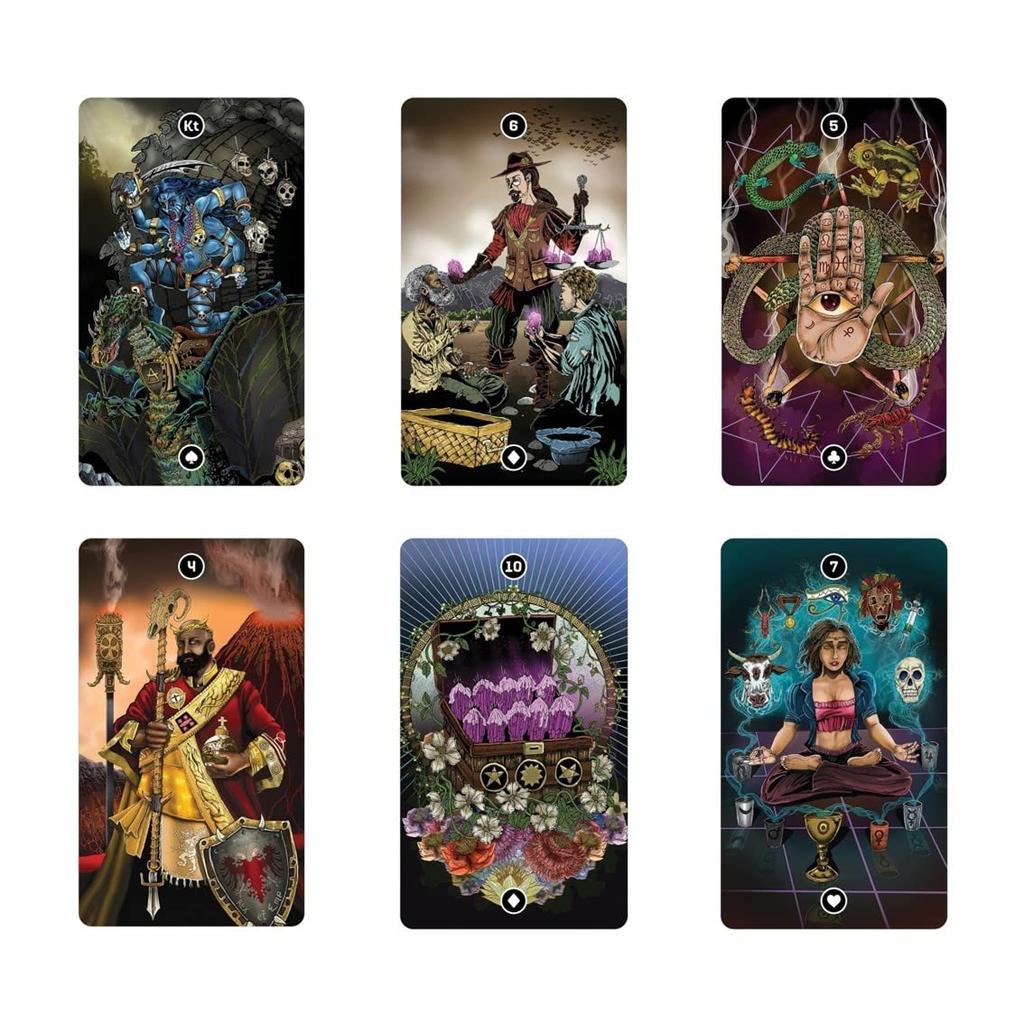 Kancharo Tarot Card Set Fusion Intuitive Includes Japanese Tarot Card Instructions Pouch 78-Card [Global Tarot] & (Authentic)