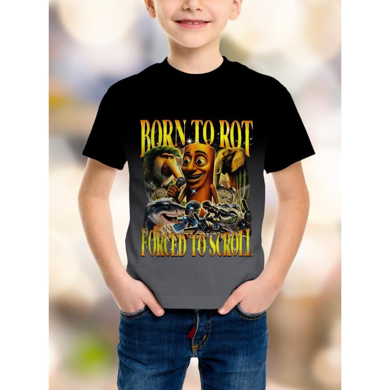 New In Game 3d Printed T-shirt For Men Kids Spring Short Sleeves Tops GamePad Graphic T Shirt Summer Street Casual Tee Shirts