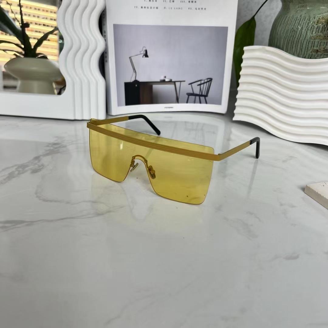 

Жіночі сонцезахисні окуляри в стилі панк, квадратні, без оправи, вітрозахисні, для жінок, для активного відпочинку, для їзди на велосипеді, чоловічі сонцезахисні окуляри