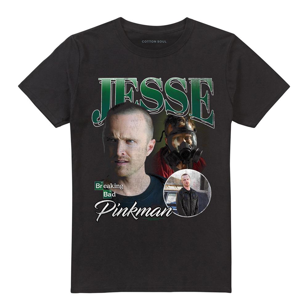 Breaking Bad Unisex Adult Homage Jesse Pinkman T-Shirt
