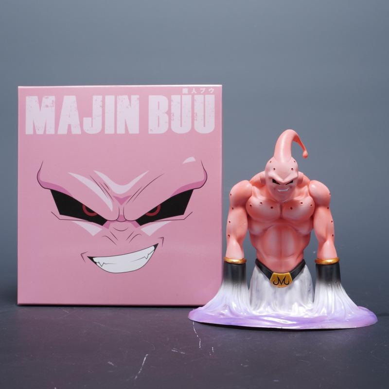 Dragon Ball figure body doppelganger Buo Demon desktop chassis animation peripheral statue model Saiyan ornament