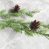 100Pcs Artificial Plants Fake Pine Cone Christmas For Festival Wedding Party Home Gift Navidad