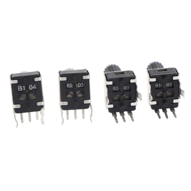 Potentiometers 10Pcs RV09 Vertical Horizontal 12.5MM Shaft 10k 20k 50k 100k Adjustable Resistor 3pin Seal Potentiometer