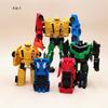 Four-in-one Transforming Toy Set Robot Car Dinosaur And Vehicle Plastic Material