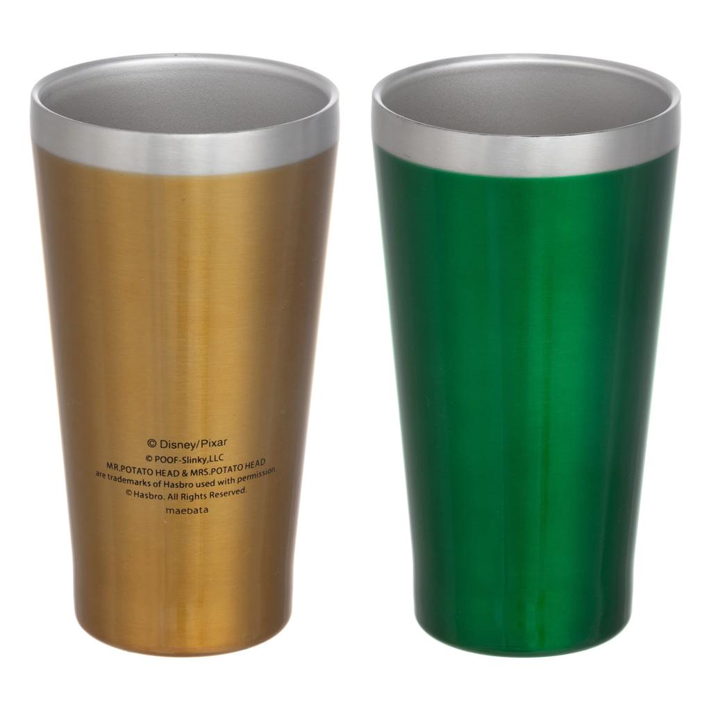 maebata Disney Toy Toy Pair Tumbler Vacuum Insulated 340ml Stainless Steel Tumbler Present Gift 51382 Warm/Cold