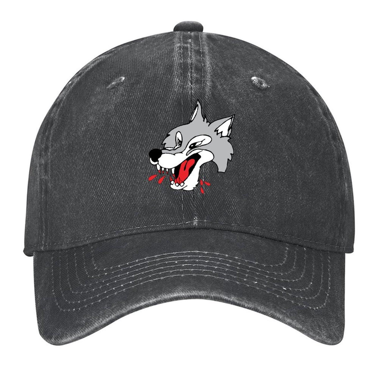 

Sudbury Wolves logo Baseball Cap Hat Luxury Brand Unique hats Christmas Hat sun hat Caps Women Men s