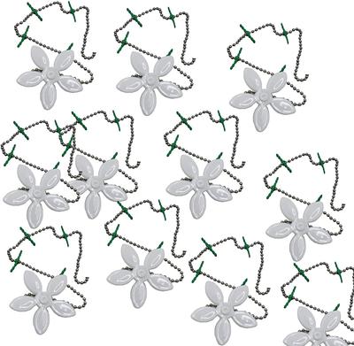 10-pakowy filtr łazienkowy Flower Łapacz wanny i prysznica Pokrywa ochronna filtra wannowego Hak na łańcuszek filtra do kuchni i łazienki