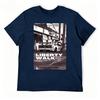 Retro Tee Jdm Street Racing Car Poster Print 2026 Edition Unisex Tshirt Gift For Him Sepia Tone Car Art For Family Matching