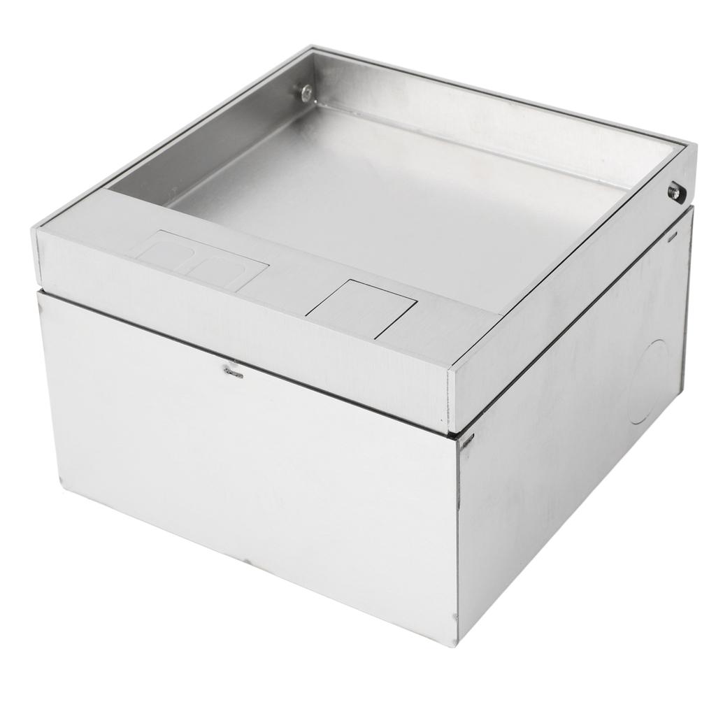 Recessed Flat Hidden Socket Kit Professional American Style Stainless Steel Waterproof Floor