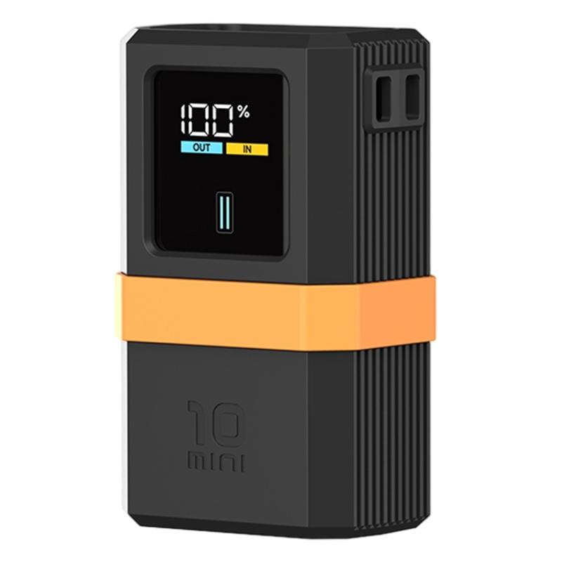 

Силіконовий чохол для 10 Mini 10000mAh PB1055 55W Power Bank Зберігання Дорожній Захисний Чохол Ударостійкий Чохол-Рукав чорний