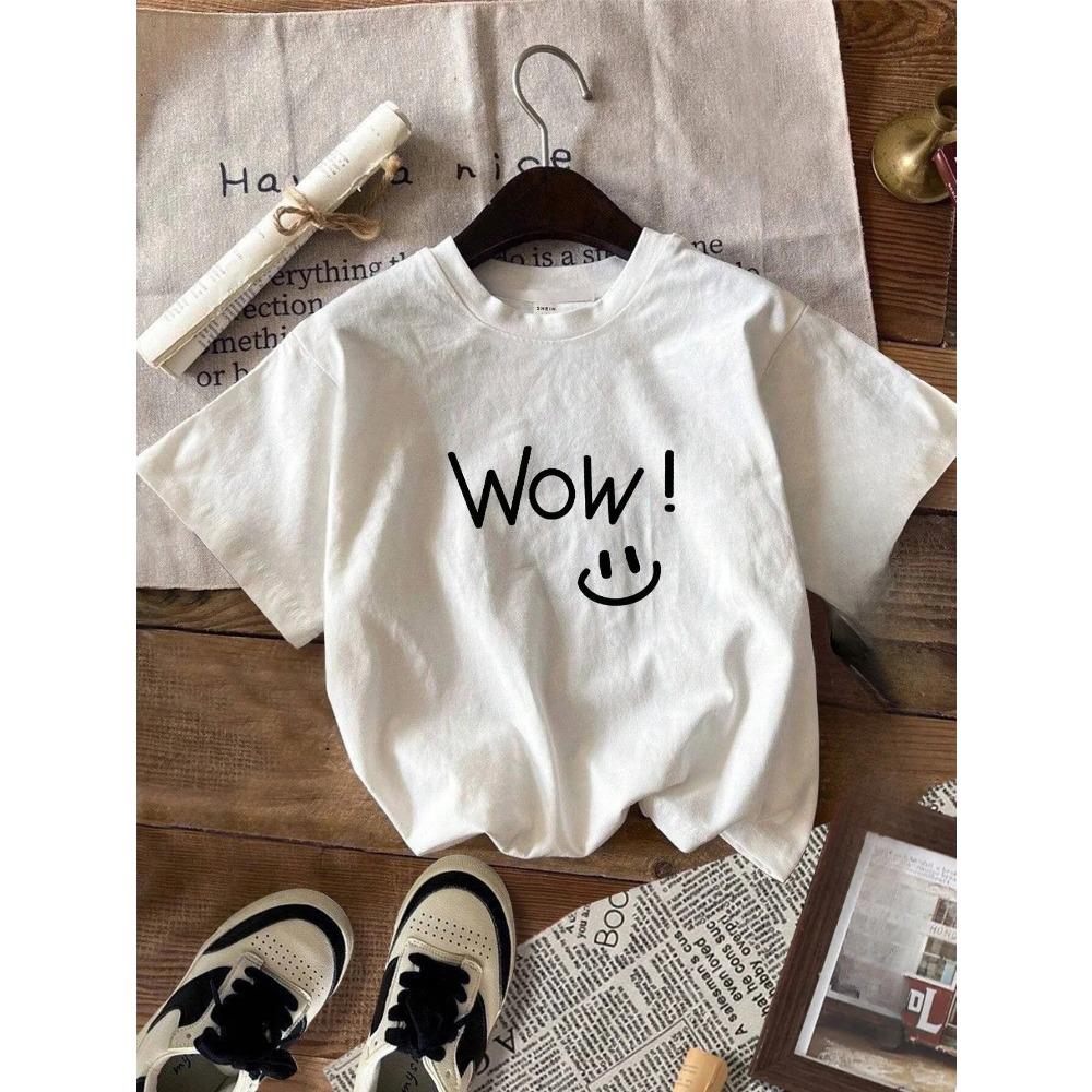 T-shirt da donna estiva California Vintage americano Scollo a O Top Magliette Moda Abbigliamento Los Angeles Femminile Casual Streetwear Top Y2K