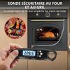 Kitchen Thermometer, Instant Read Cooking Thermometer, Digital Thermometer for Cooking, Meat, Wine