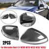 For Mercedes-Benz E GLC S C Class W205 W213 X253 W222 W238 LHD Replacement Car Rearview Side Mirror Cover Wing Cap Exterior Trim