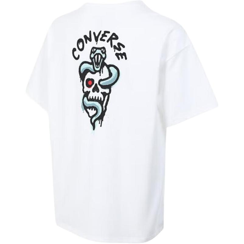 Converse Chuck Taylor SEASONAL FW24 T Shirt Unisex White 10027640-A02