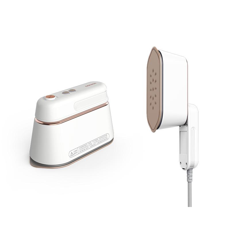 

Ручна парова праска 1000 Вт Електричний відпарювач для одягу Машина для підвішування Портативна прасувальна машина для одягу 6 отворів для подорожей додому 220 В AU білий