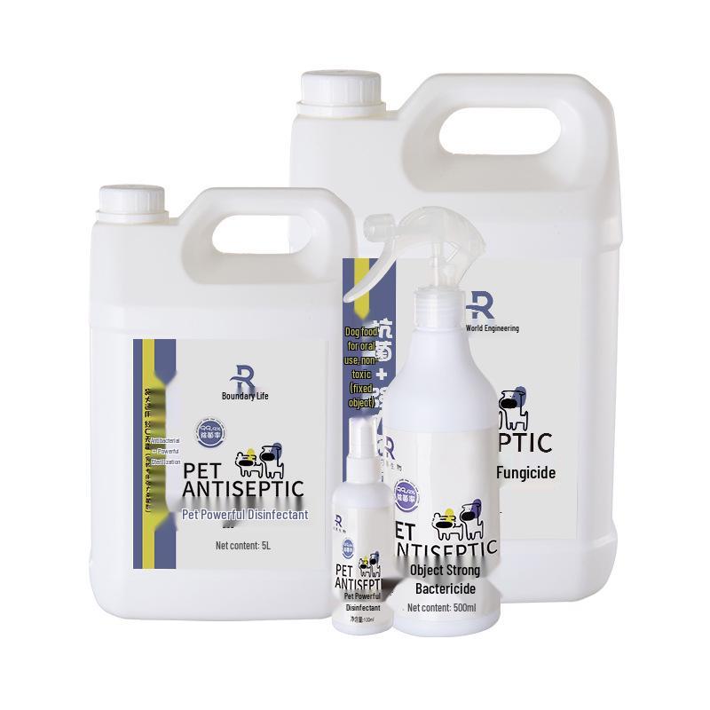 

Pet Sterilizing Deodorizer: Urine Odor Remover & Bio-Decomposer Spray for Cats and Dogs