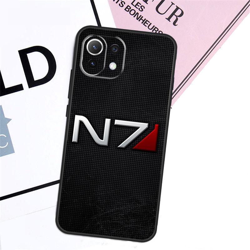 N7 Mass Effect Case For Xiaomi 17 Pro Max 14 15 Ultra 13T 14T 15T Pro POCO F8 F7 F5 F6 X5 X6 X7 Pro Cover