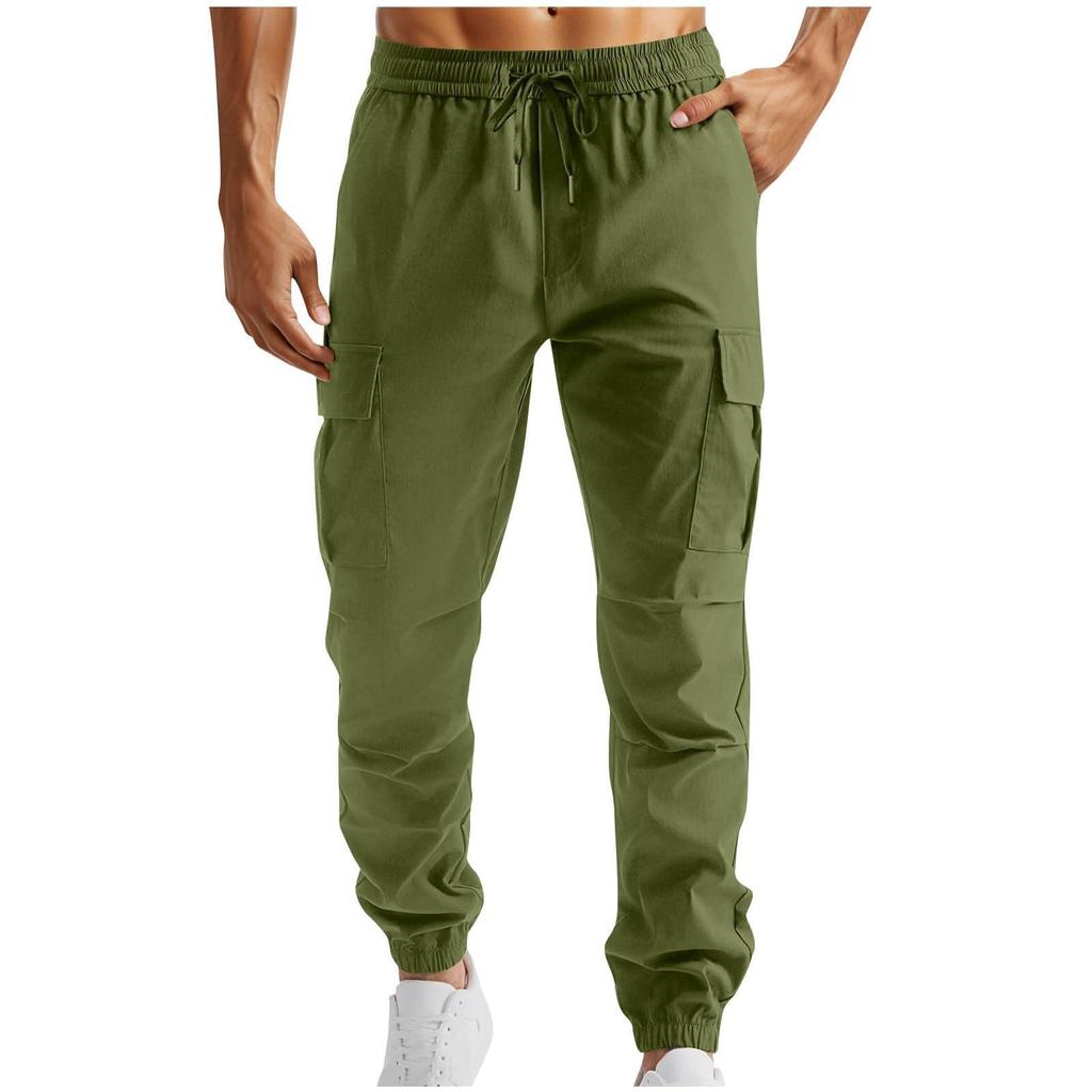 Pantalones Deportivos para Hombre Pantalones de Running Bolsillo Exterior Pantalones de Trabajo Pantalones Casuales