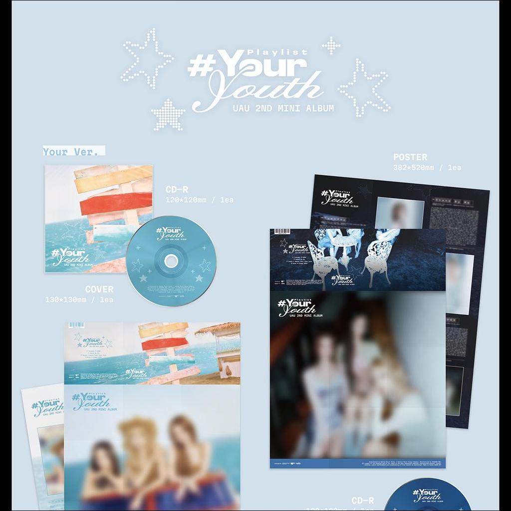 UAU [Playlist #Your Youth] COMPACT VER. (Your ver., Youth ver.) + Free Gift