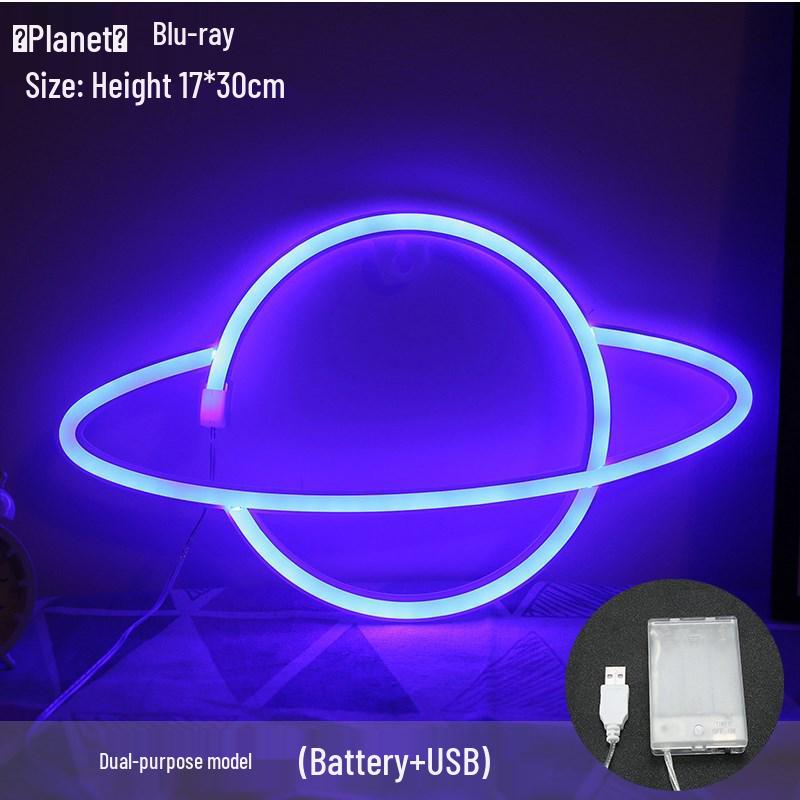 Trendy LED Neon Night Light Sign for Wall Décor