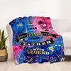 Love Letter To Dad Flannel Blanket-Soft and Suitable for Sofas,Beds,Offices,Travel,All Seasons,Great Gift for Holidays and Birthdays.