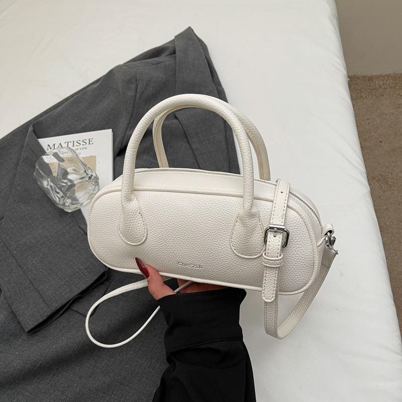 Versatile lychee pattern casual portable pillow bag women's spring new high-end shoulder armpit bag