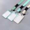 Pure Color Credential Holder Lanyard For Keys Neck Strap Id Card Badge Holder Key Chain Key Rings Accessories Christmas Holiday Gifts