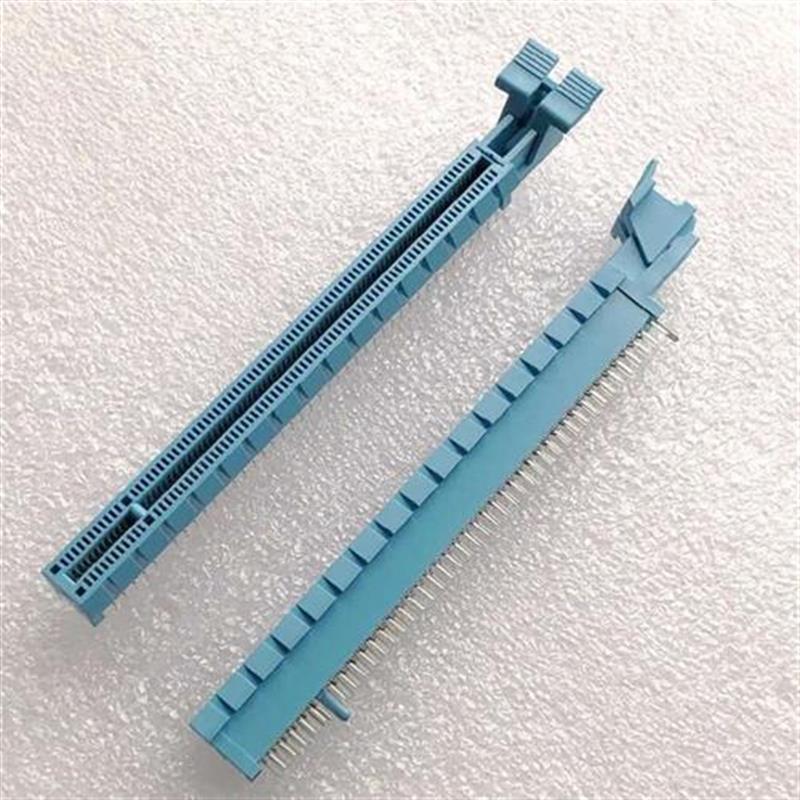 

Gray-Black Blue PCI-E 16X Fishtail Computer Motherboard Slot for Graphics Card чорний