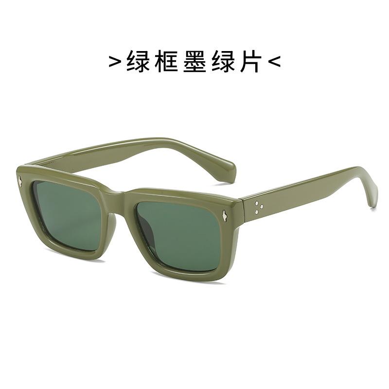 

JYL TS Sunglasses Rivet Thick UV400 Driving Unisex/9821 B-6632 бузково-червоний