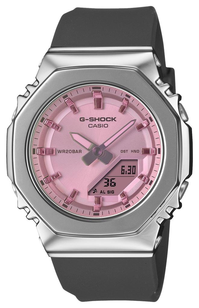 CASIO G-SHOCK GM-S2110SR-1AJF Women's Mid Size Metal Covered Watch Black Skeleton Polarized Eco-Friendly Japan Domestic Genuine