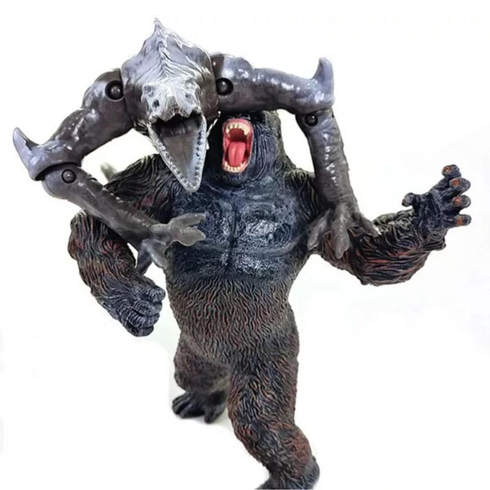 King Kong VS Płaz Czaszki Model NOWY Film Wyspa Czaszek Godzilla Figurka Akcji Ruchomy Potwór Króla Zabawki Gfits dla Dzieci