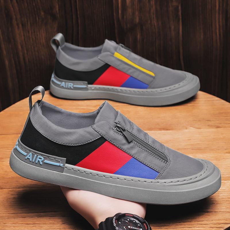 Fashion Men's Sneakers Shoes 2024 New Autumn Trendy Men's Casual Shoes All-match White Men's Casual Shoes A Pedal