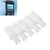 Disposable Tester Accessory 5Pcs Nozzles Transparent Design Mouthpieces For Reliable Breathalyzer Testing