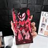 Hazbin Hotel Anime Soft Phone Case for Samsung Galaxy S26 S25 Edge S24 Ultra S23 Plus S22 S21 FE S20 Black Cover Back Shell