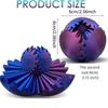 Sturdy Crafted Material Gear Ball 3D Printed Spin Ball Anxiety Relax Activity  Study Break