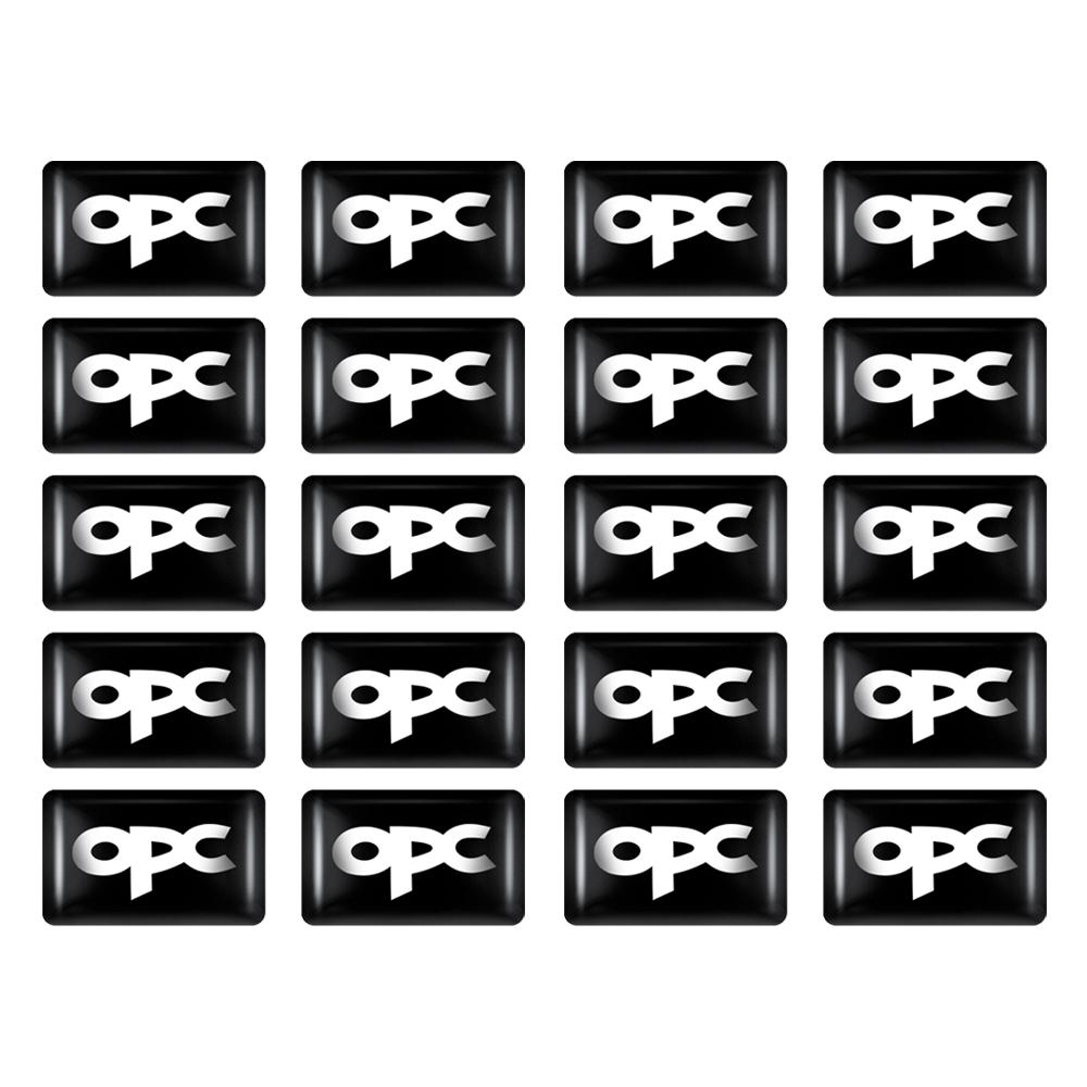 5/10/20/50Pcs Car Epoxy 3D Emblem Stickers Decal Decoration for Opel Astra H Insignia Antara Ampera Mokka Zafira Corsa Vauxhall KC5