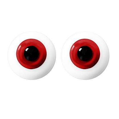 Glass Eyes for Dolls, Ball-Jointed Dolls, BJDs, Glass Eyes, Kasam Eyes (HA-15, 18mm)