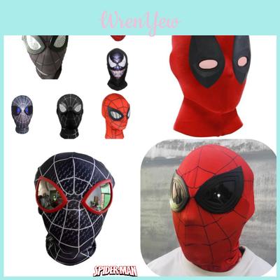 Maska Spider-Man Marvel z polyesterových vláken pro Halloweenský Cosplay