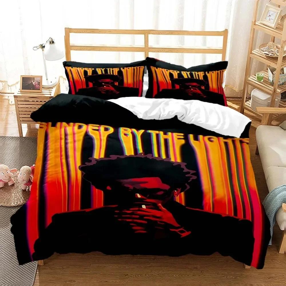 Comforter Die Weeknd Fashion Pop Singer 3D Printed Bedding Queen Bedding Set King Size Bedding Set Soft And Comfortable