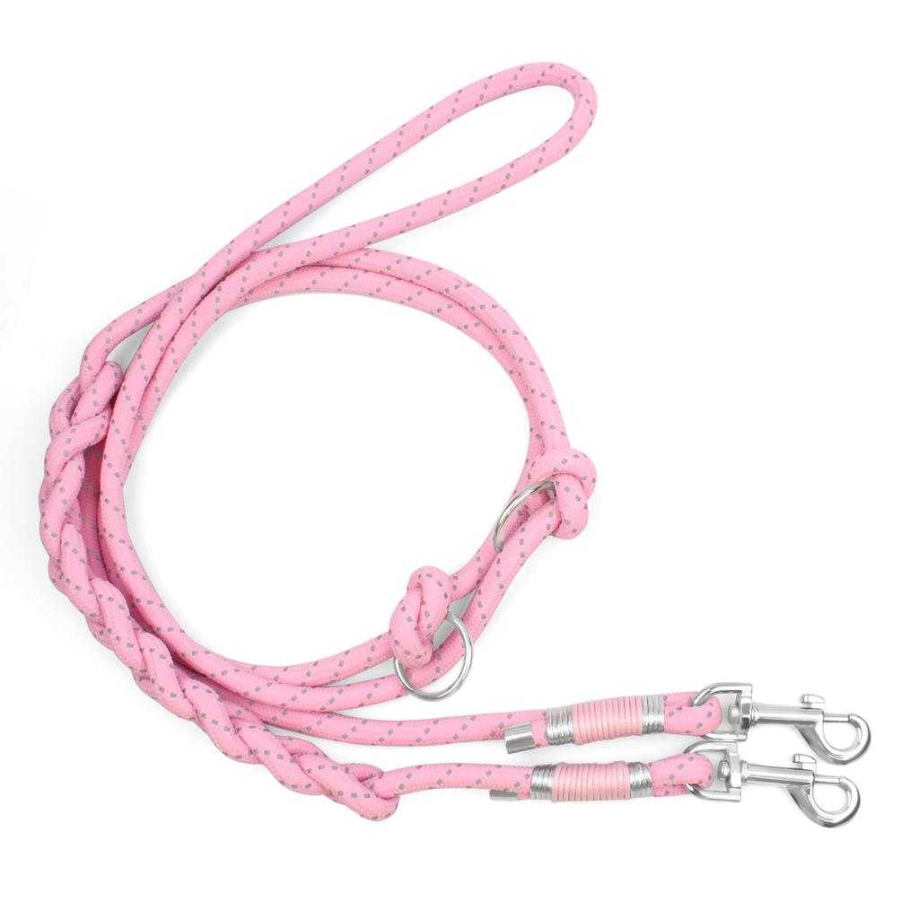 Pet Dog Leashes Adjustable Free Hands Rope Outdoor Reflective Nylon Walking Dog Running Travels For Small And Medium Dog Fashion
