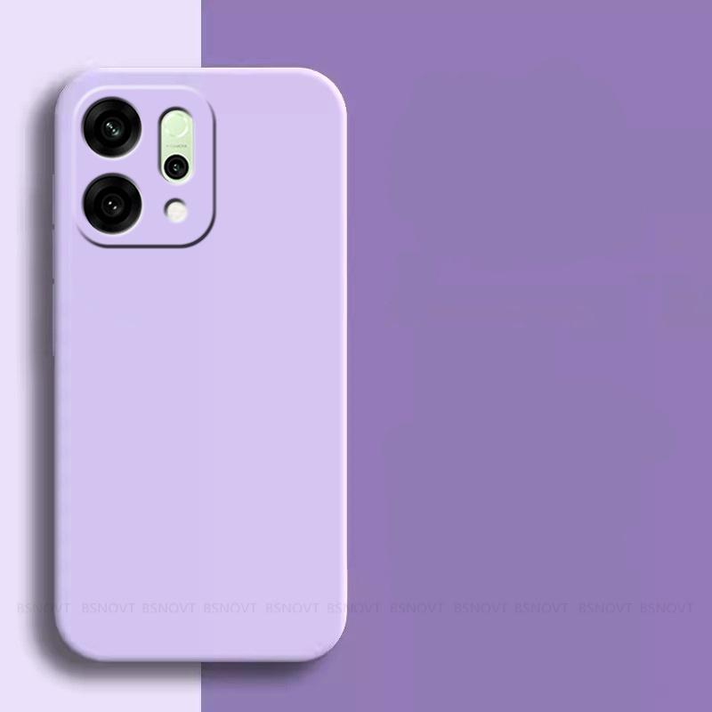 For Reno 14 Case Cover OPPO Reno 14 Pro Capas New Shockproof Phone Bumper Back Soft TPU Original Liquid Silicone Fundas Reno 14