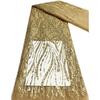 African Sequins Bead Tube Lace Fabric High Quality French Tulle Yarn Embroidery Nigerian Lace Fabric Sewing Wedding Dress