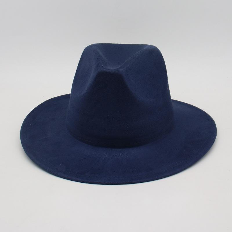 Cappelli Jazz Retrò da Uomo e da Donna Vendita Diretta Cappelli a Cilindro in Tela Nera a Tesa Piatta