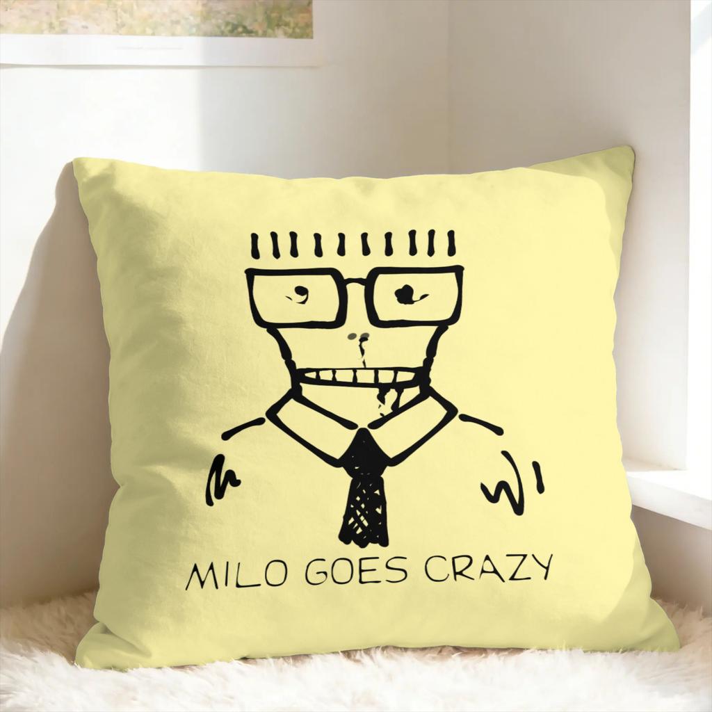 Descendents Milo Goes to College Pillow Case  Comfy Pillow Cover For Sofa Home Decor Funny Pillowcases
