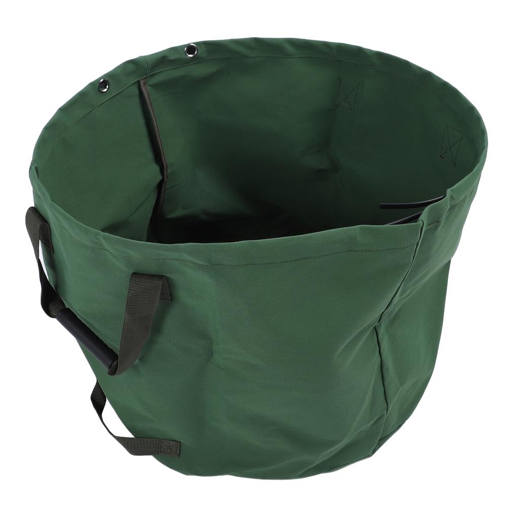 Garden Waste Bag Reusable Large Capacity Foldable Waterproof Dust Proof Lf Trash Container Bag for Yard Lawn