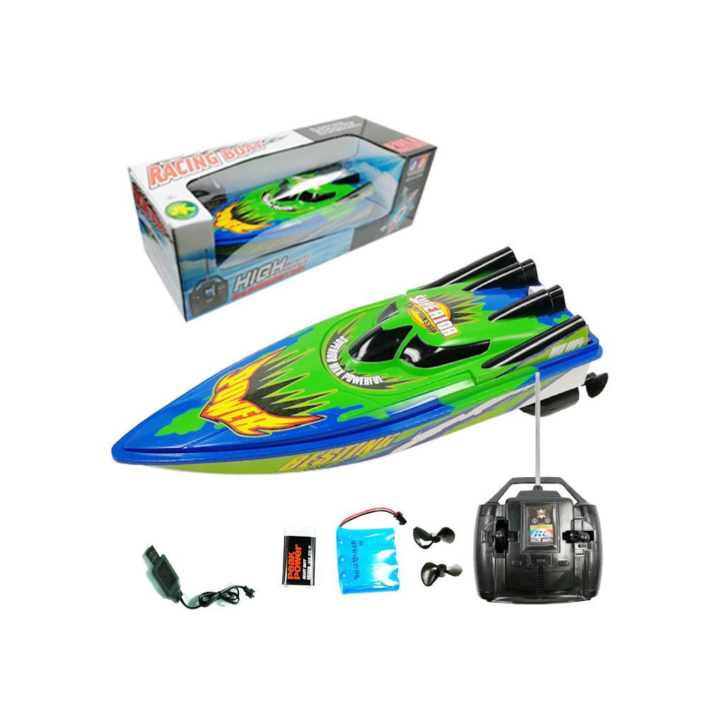 

High-speed Remote Control Boat Waterproof Electric Toy For Kids And Adults