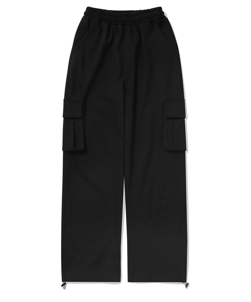 GAINSBORO Utility Cargo String Pants_Black