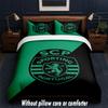 Sporting CP FC Design Bed Bedding Set 1 Duvet Cover + 2 Pillowcases Soft Breathable Household Bed Linens